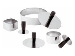 Tasseur à Entremets Ronds - En Inox - Ø 4 Cm - Matfer