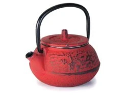 Théière En Fonte - Rouge - 0,25 Litre - Lacor